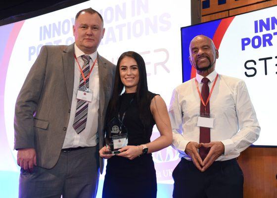 Steel River Quay Triumphs With UK Ports Innovation Award