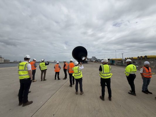 UK Ports visits Steel River Quay to explore offshore wind capabilities